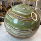 Green Onyx Sphere on Stand