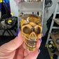 Tiger’s Eye Skull