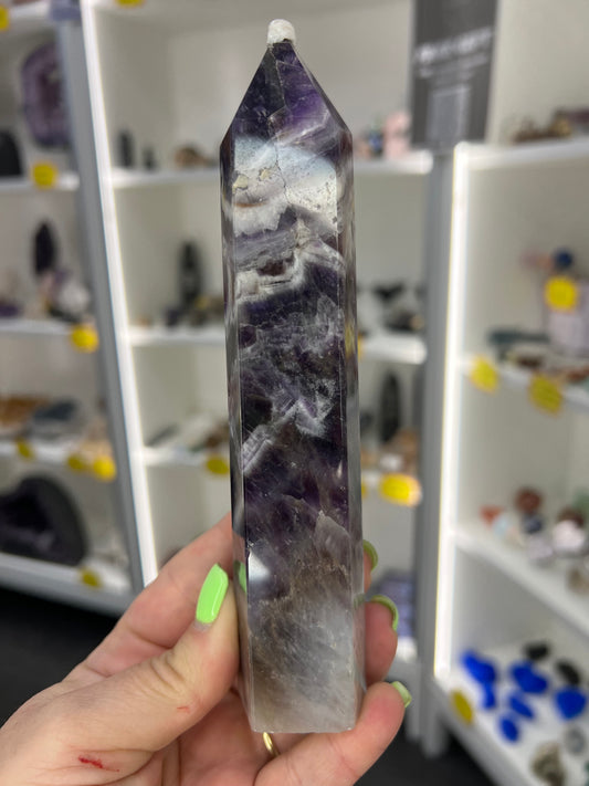Chevron / Dream Amethyst Tower