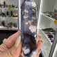 Blue Flower Agate Tower