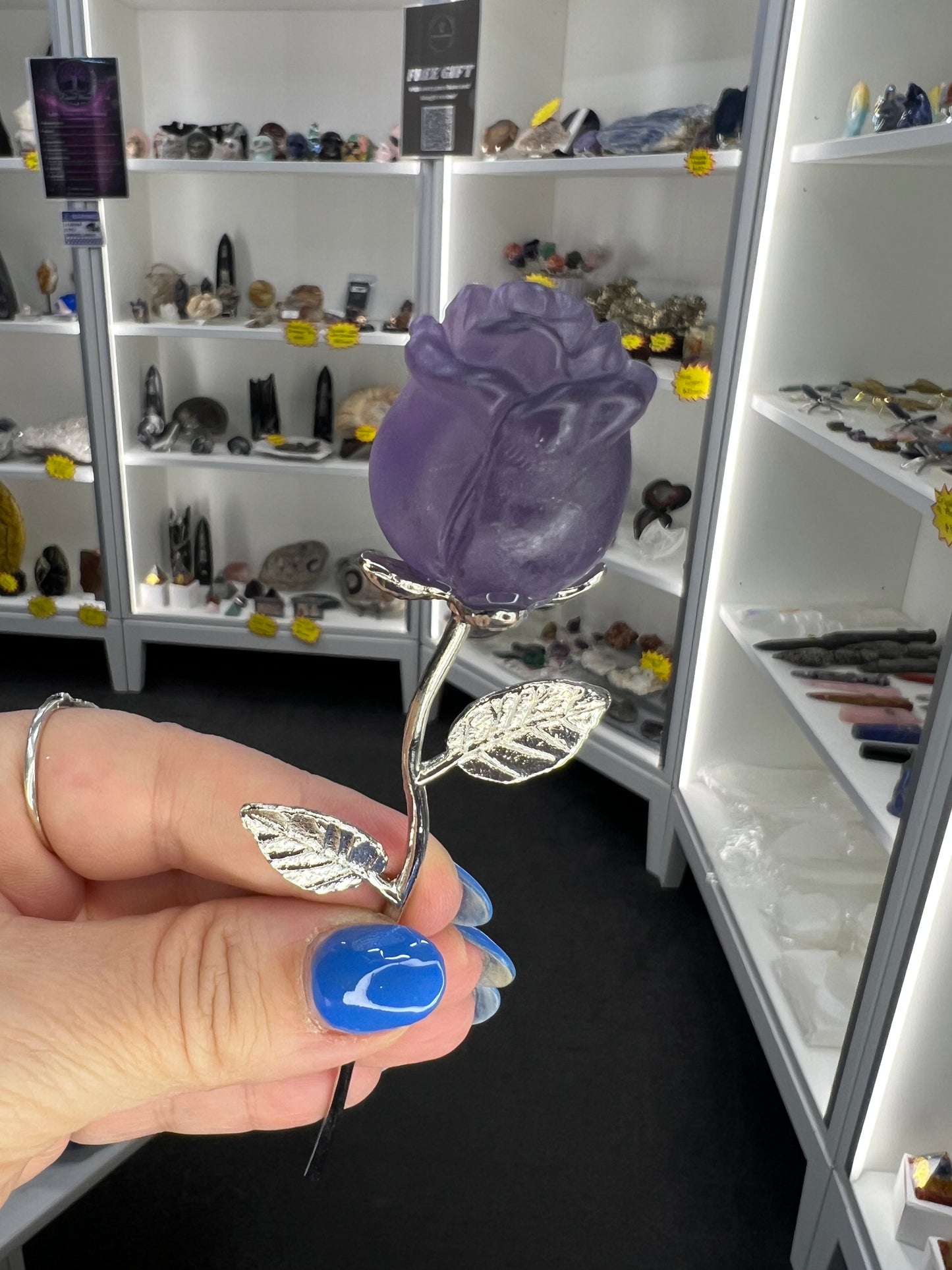 Fluorite Forever Rose