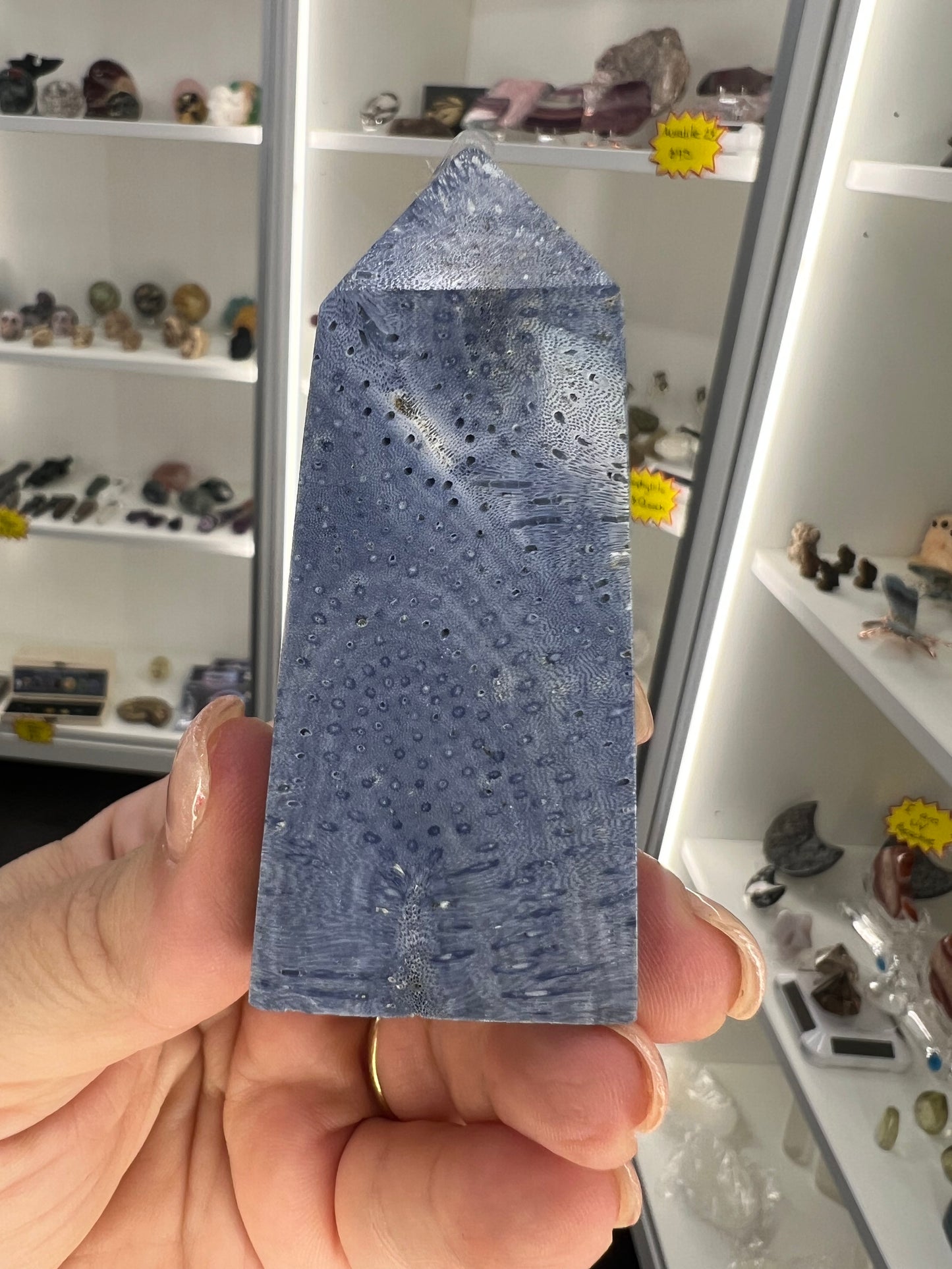 Blue Coral Jade Tower