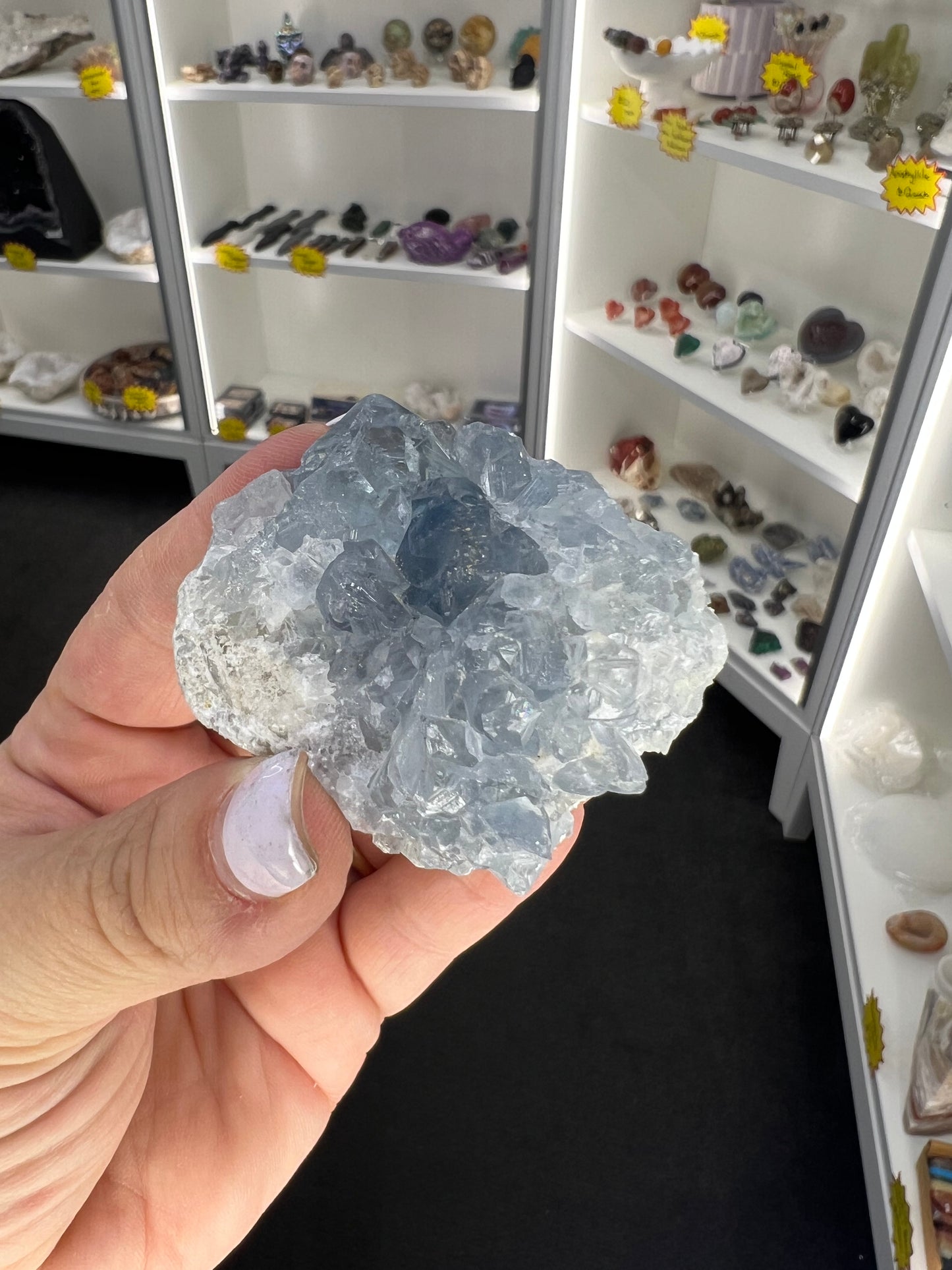 Celestite Cluster