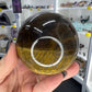 Tigers Eye Sphere on Stand