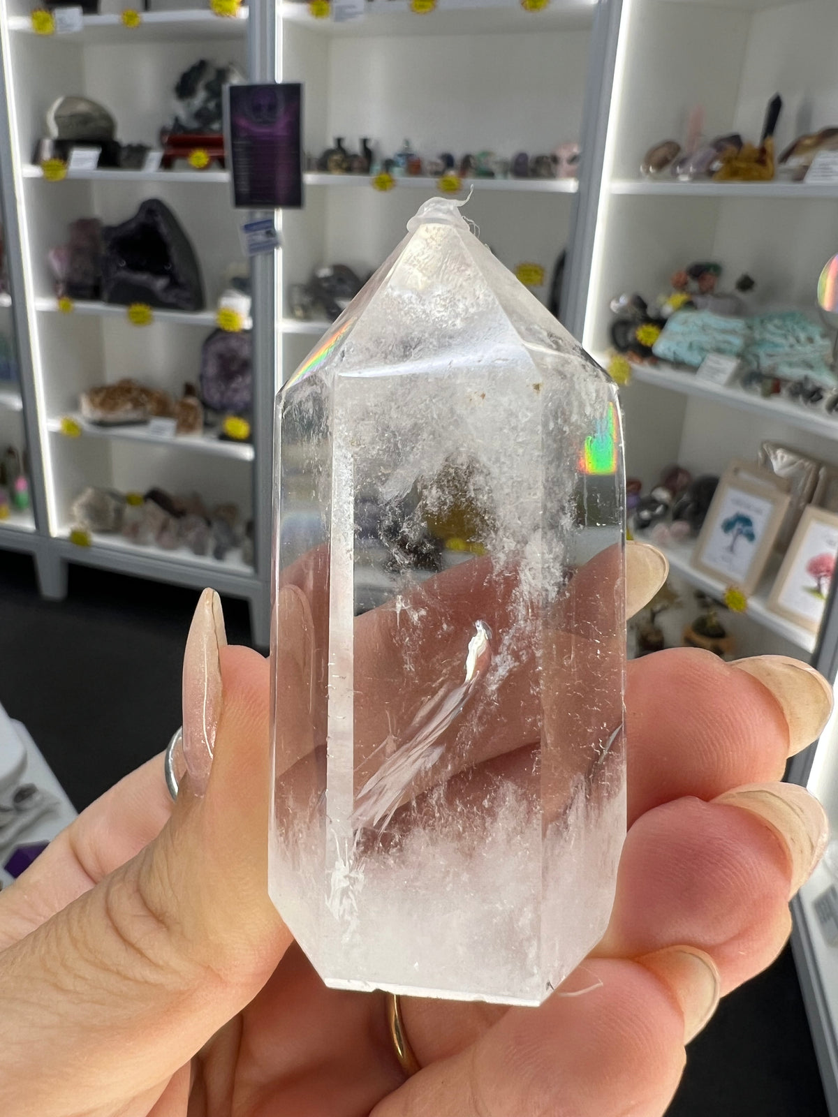 Clear Quartz Tower