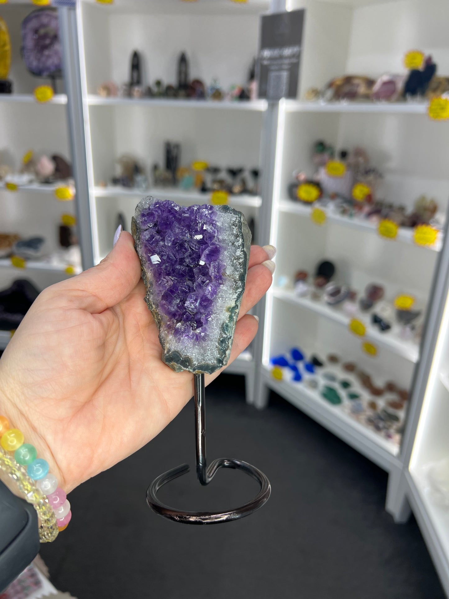 Amethyst Cluster on Stand