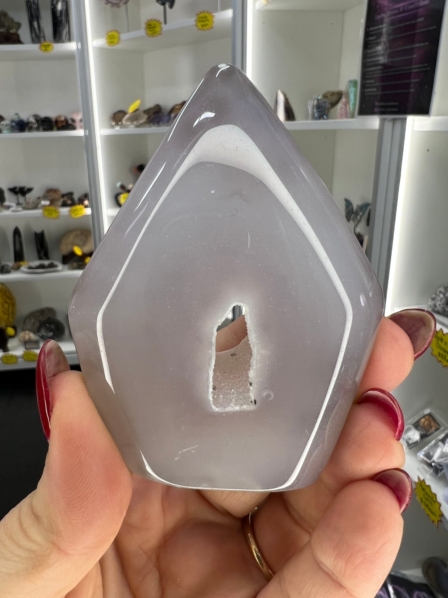 Druzy Agate Freeform