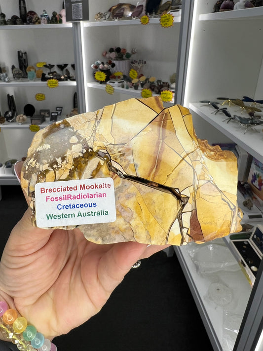 Brecciated Mookaite Slab