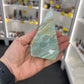 Caribbean Calcite Faceted Freeform