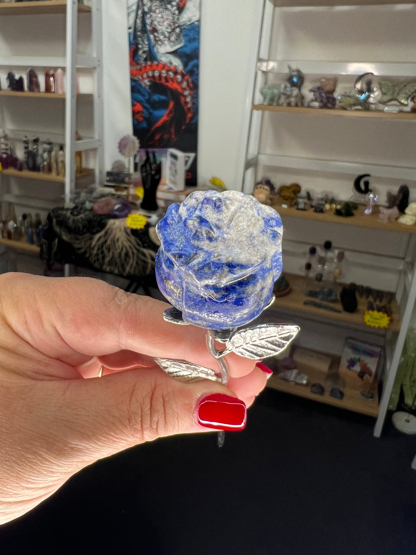 Lapis Lazuli Forever Rose