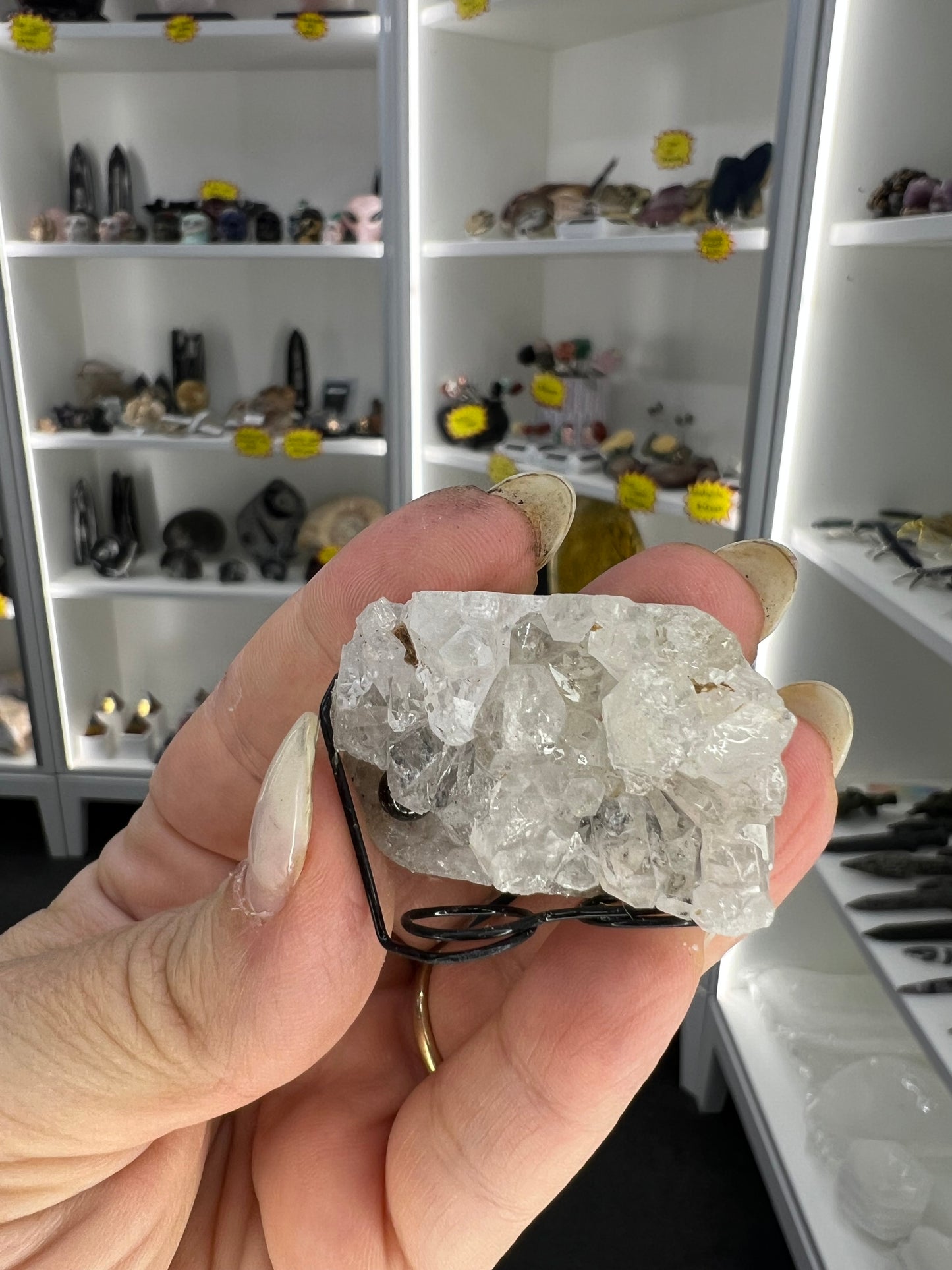 Clear Quartz Cluster Little Guy