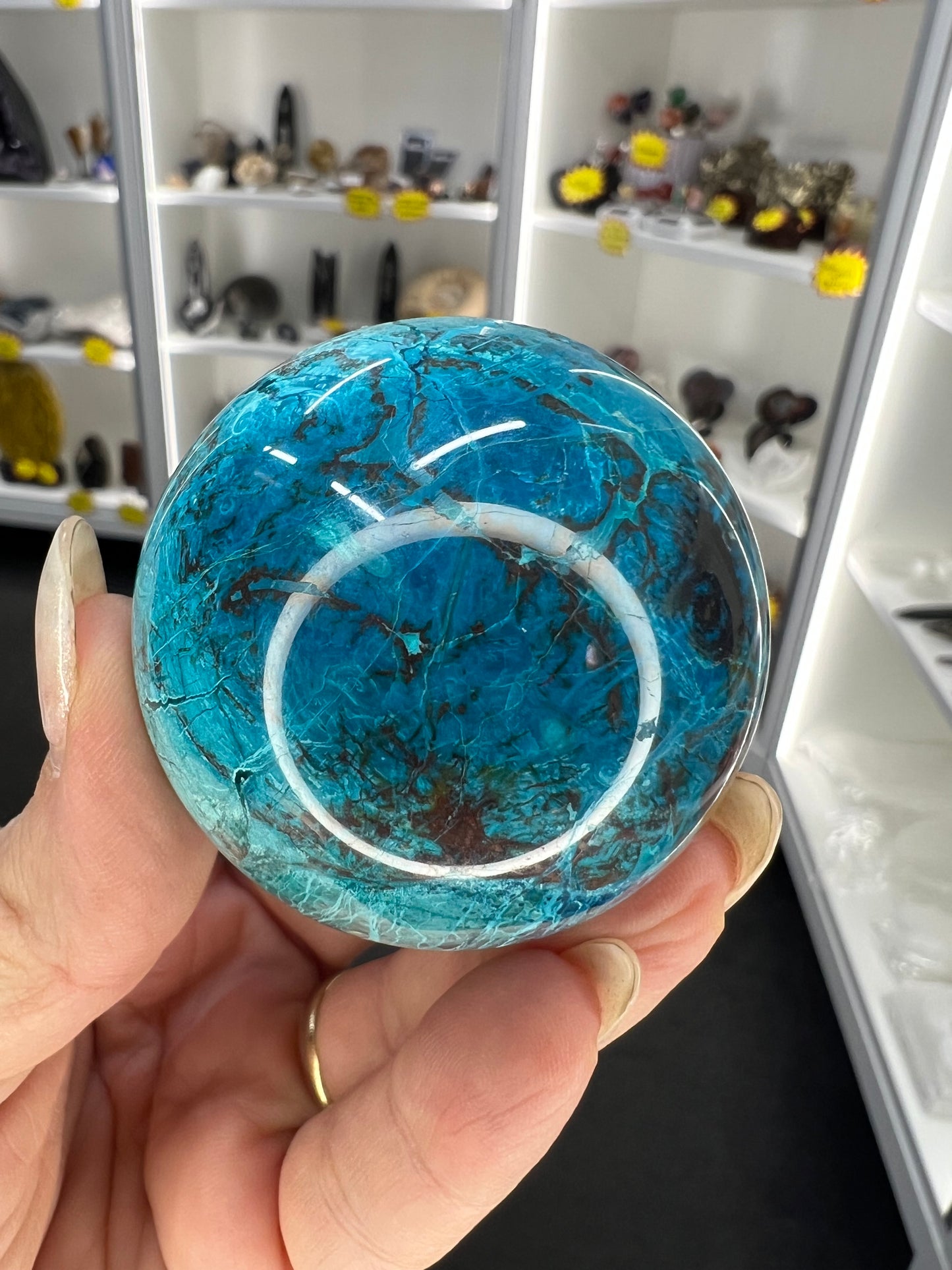 Phoenix Turquoise Sphere on Stand