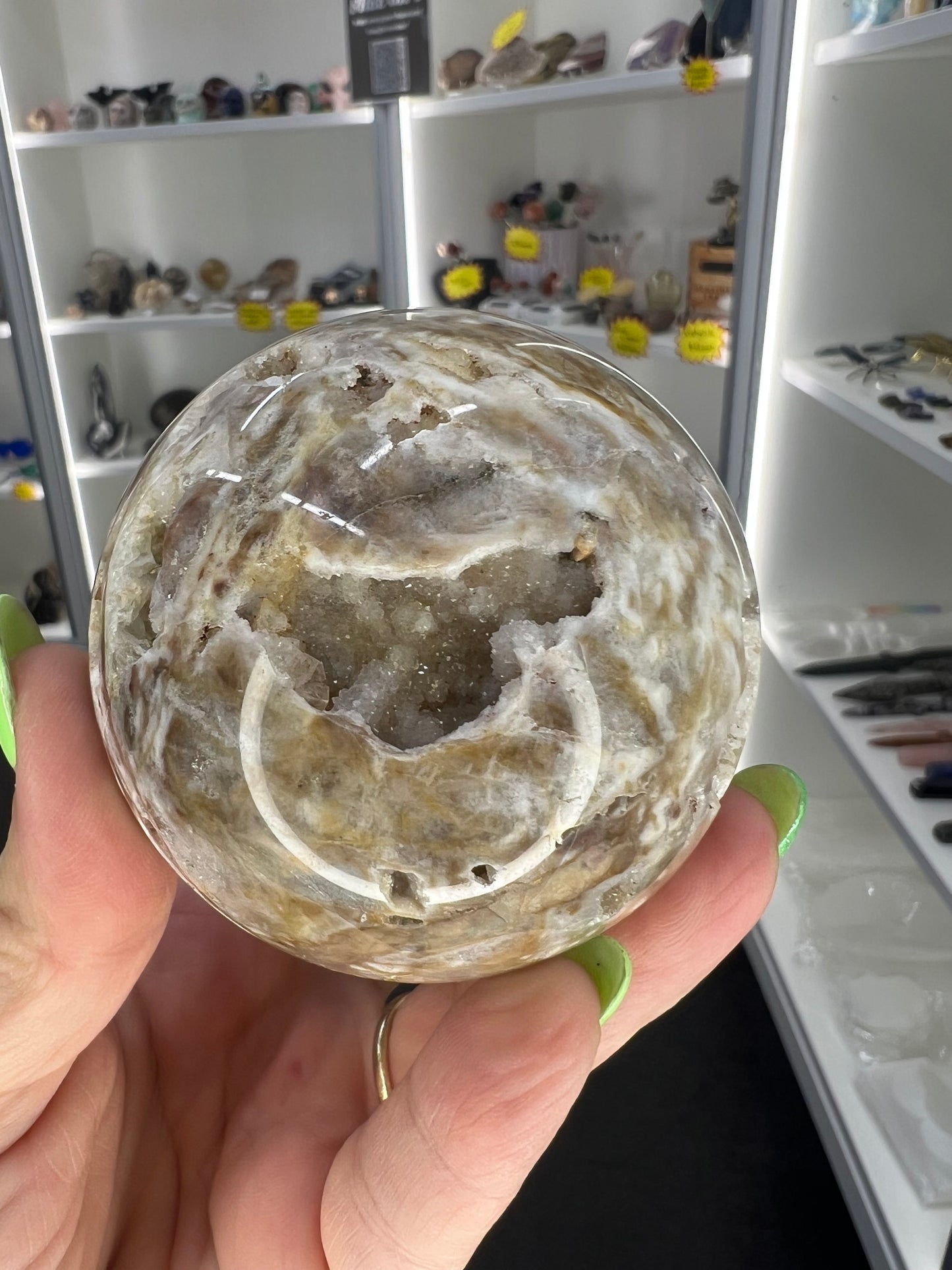 Sphalerite Sphere on Stand