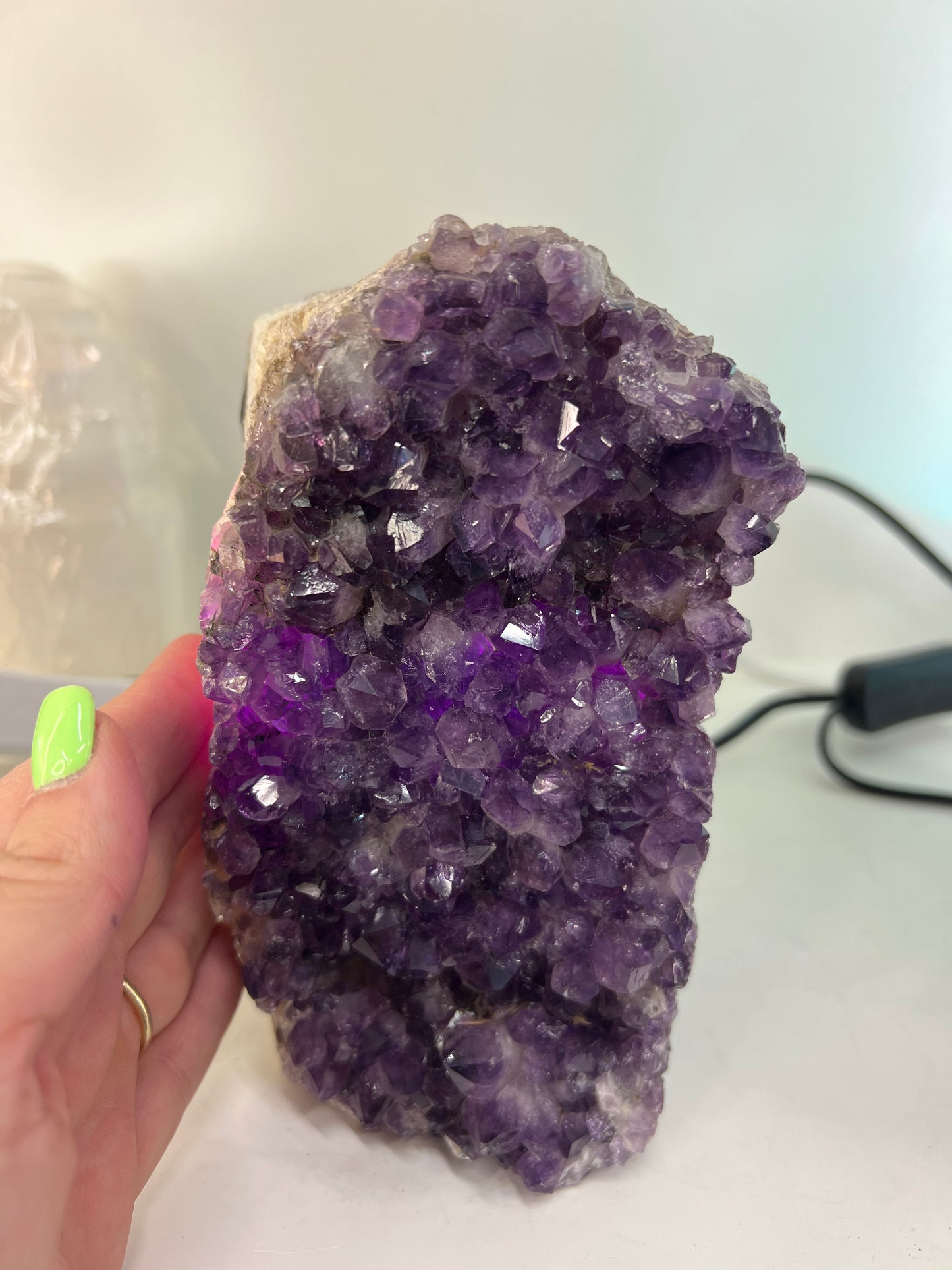 Amethyst Lamp