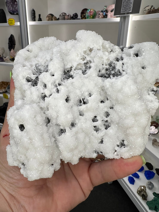 Himalayan Snow Quartz Specimen