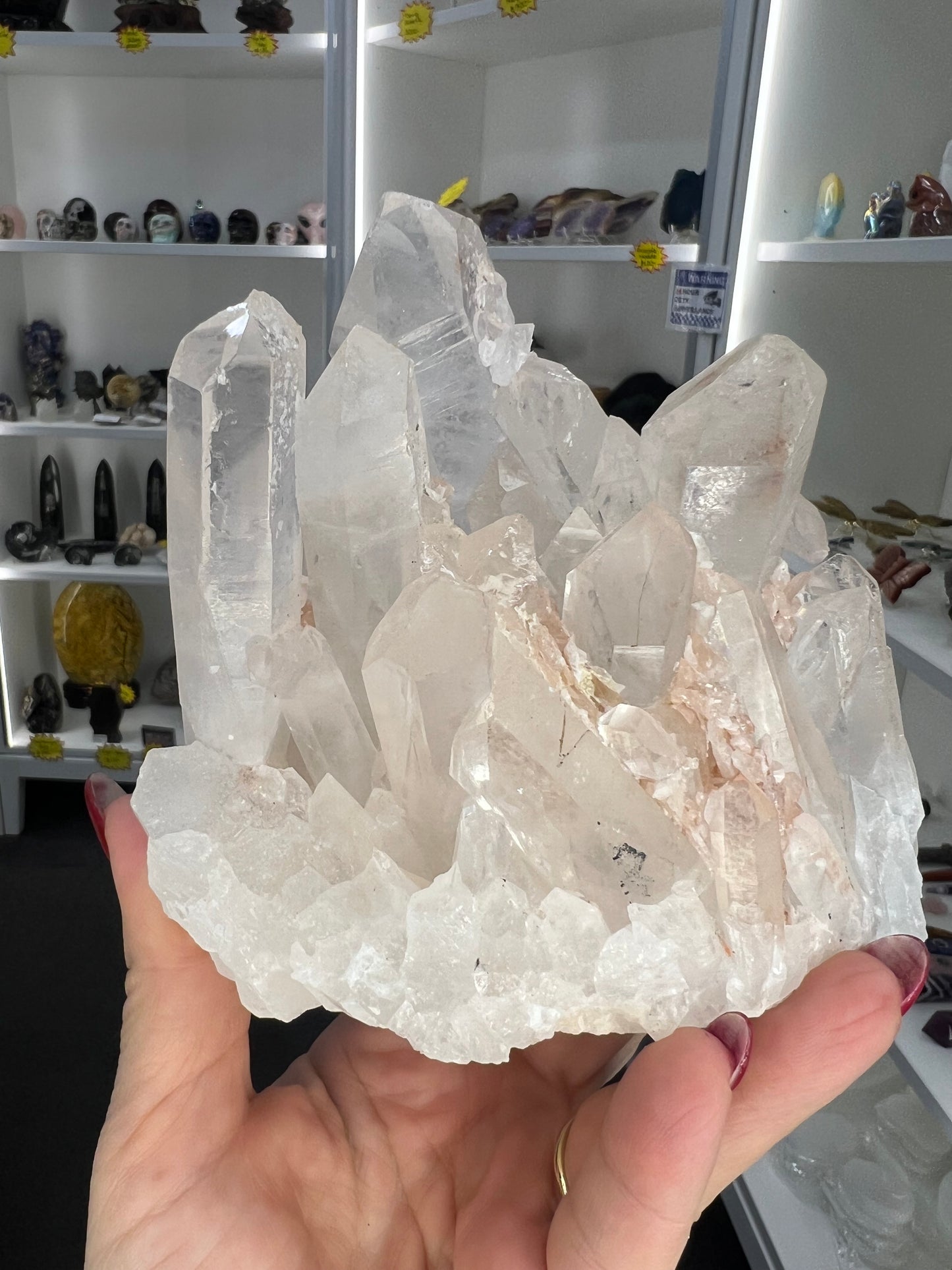 Clear Quartz Cluster