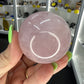 Rose Quartz Sphere on Stand
