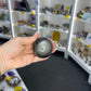Silver Sheen Obsidian Sphere on Stand
