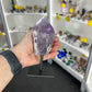 Amethyst Point on Stand