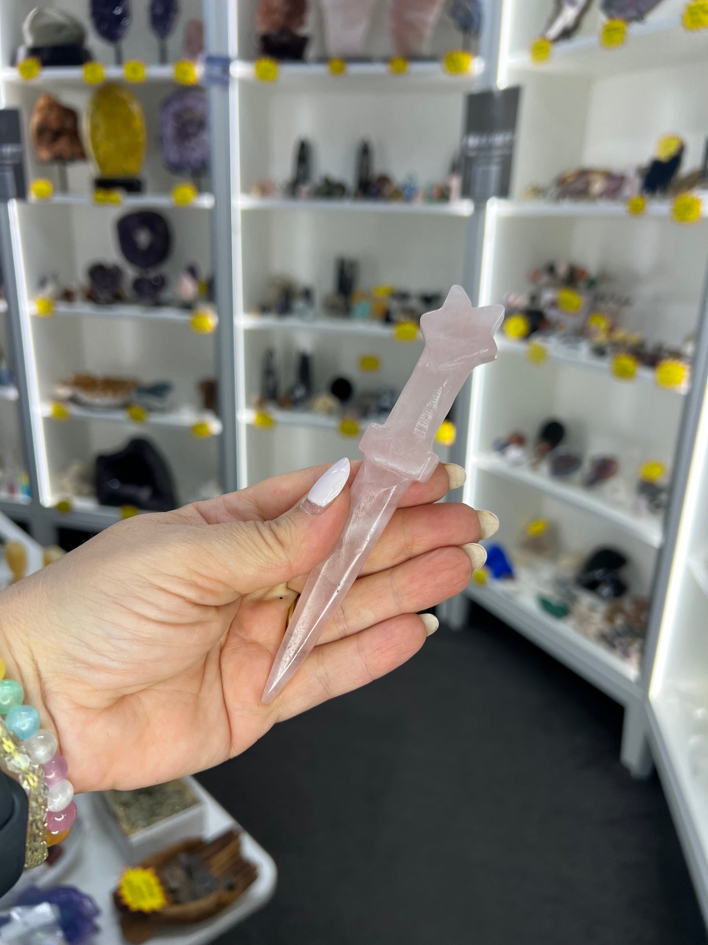 Rose Quartz Dagger