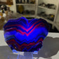 Black Fluorite Slab (UV reactive)