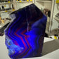 Black Fluorite Tower/Slab (UV Reactive)