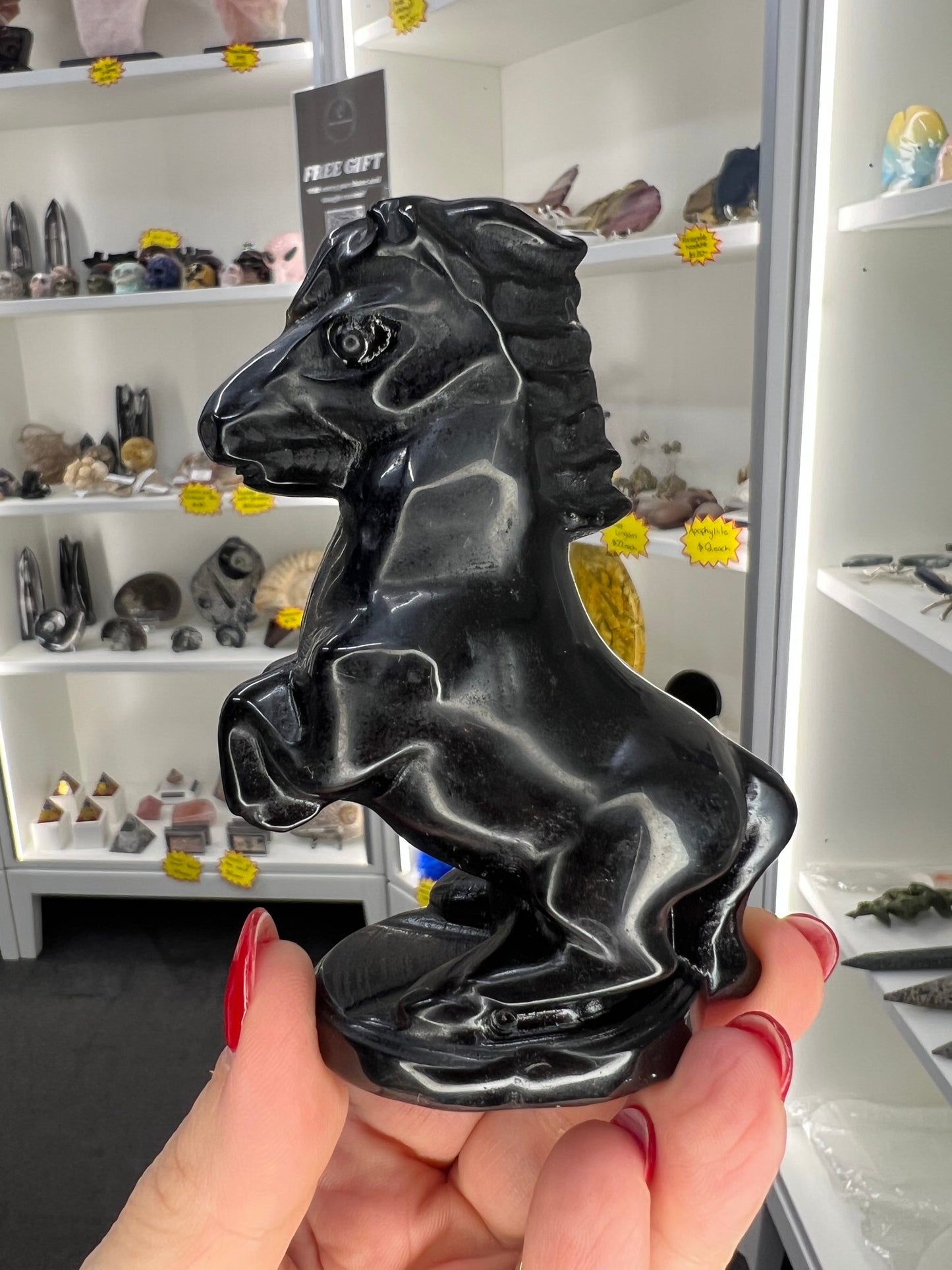 Black Obsidian Horse