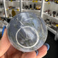Moss Agate Sphere on Stand
