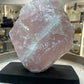 Rose Quartz Slab on Base