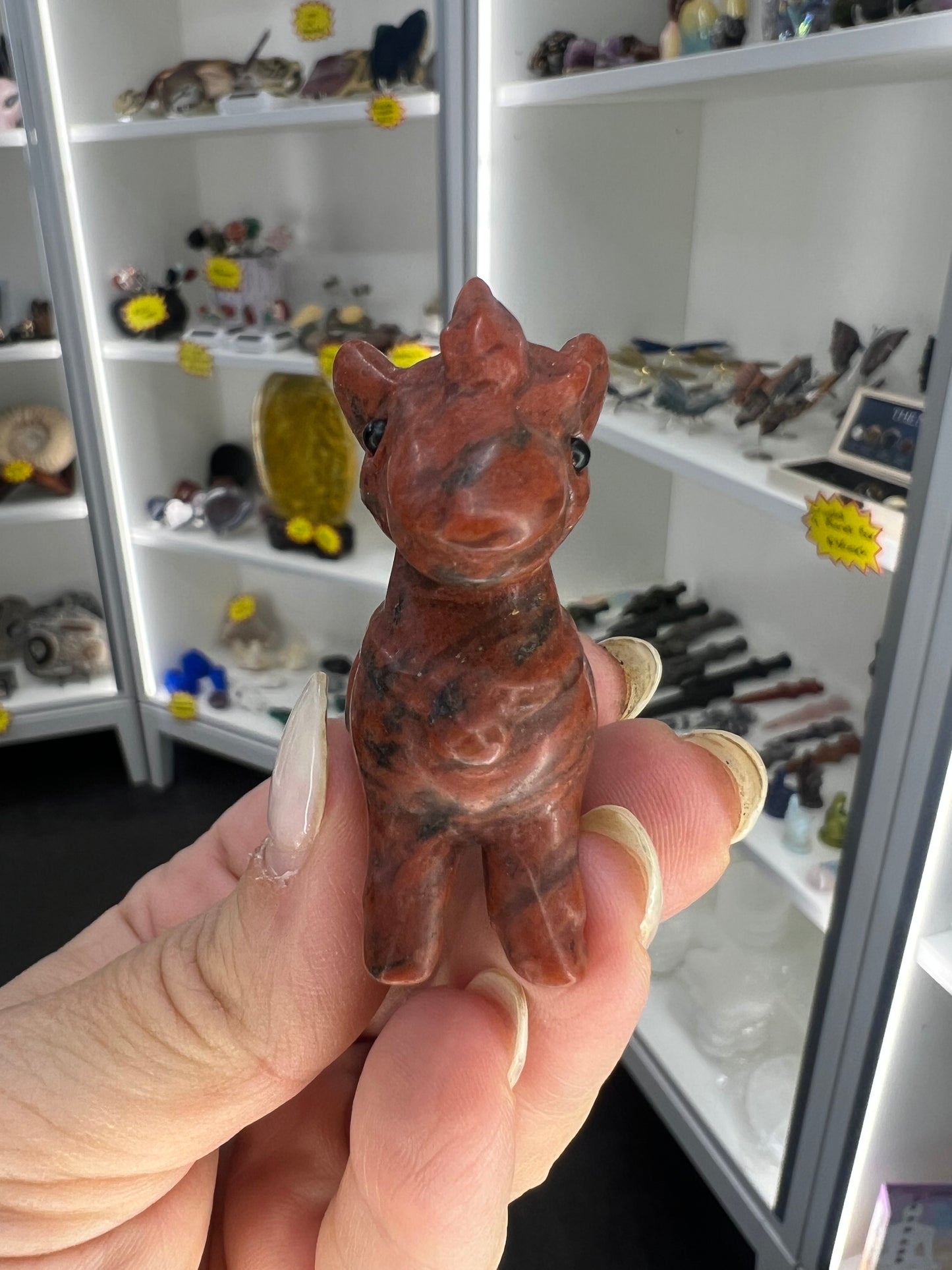 Mahogany Obsidian Horse