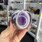 Chevron / Dream Amethyst Sphere with Stand
