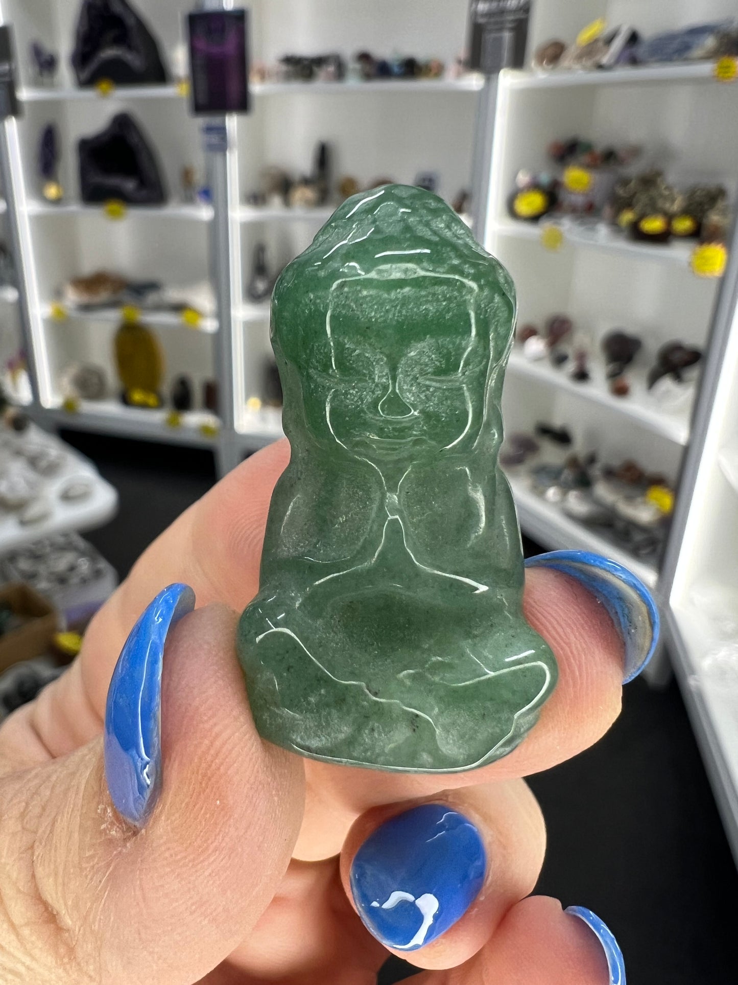 Green Aventurine Buddha