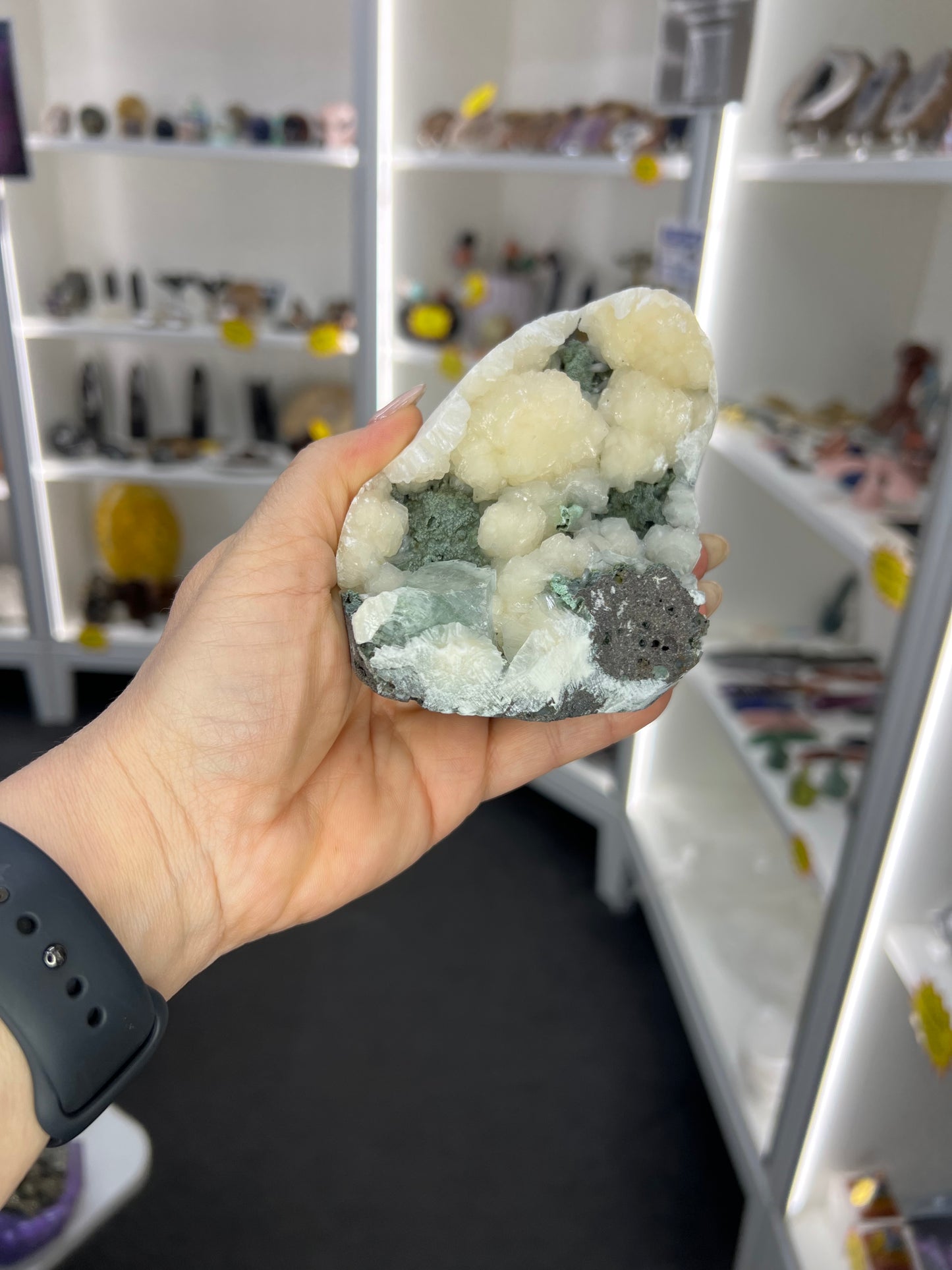 Apophyllite x Stilbite Specimen