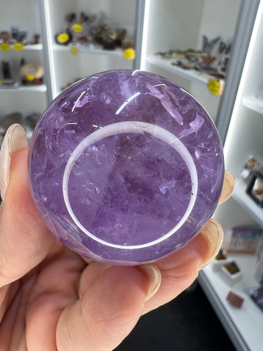 Amethyst Sphere on Stand