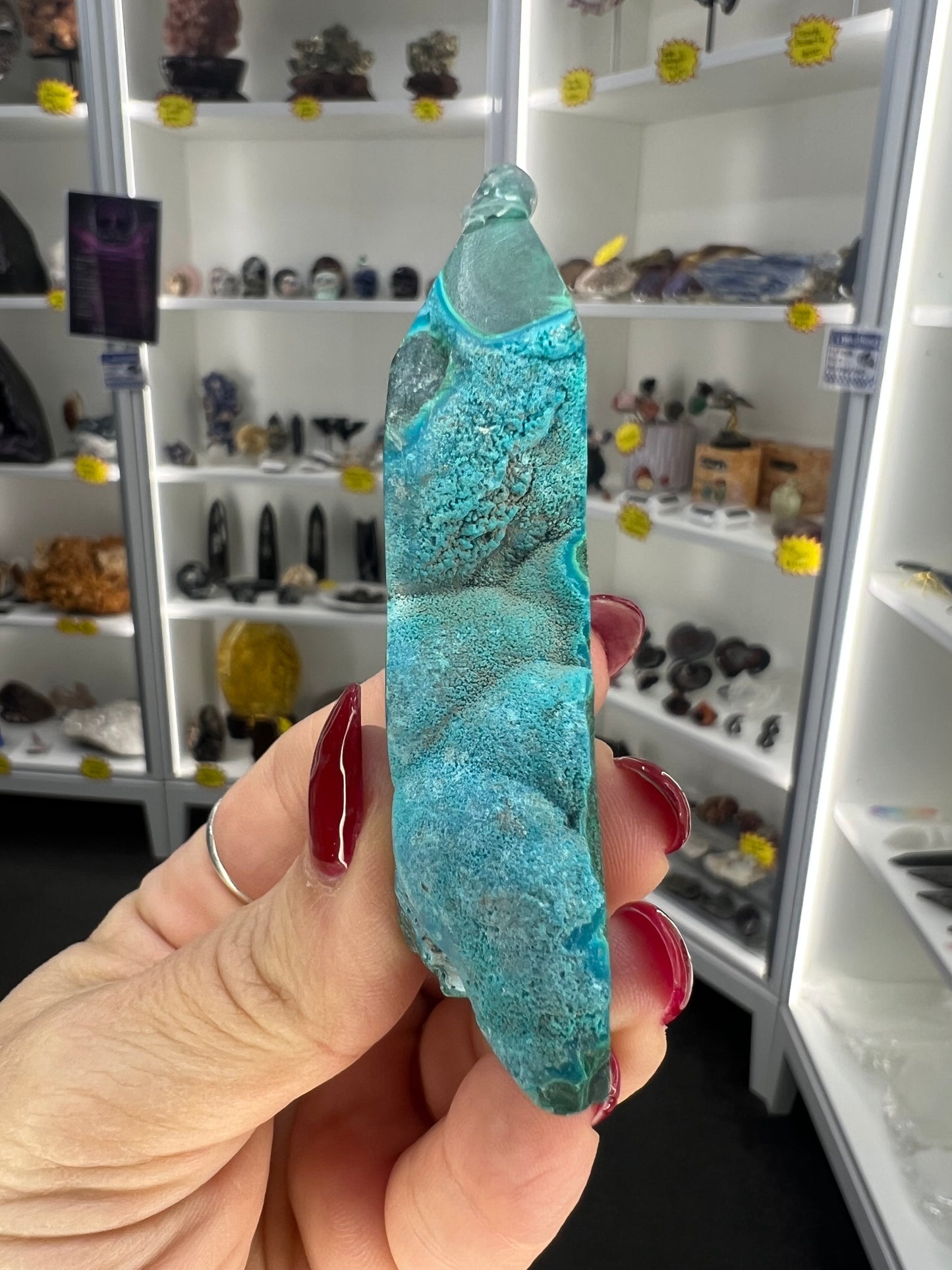Malachite x Chrysocolla Point