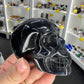 Black Fluorite Skull (UV Reactive)