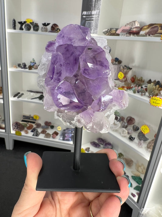 Amethyst Cluster on Stand