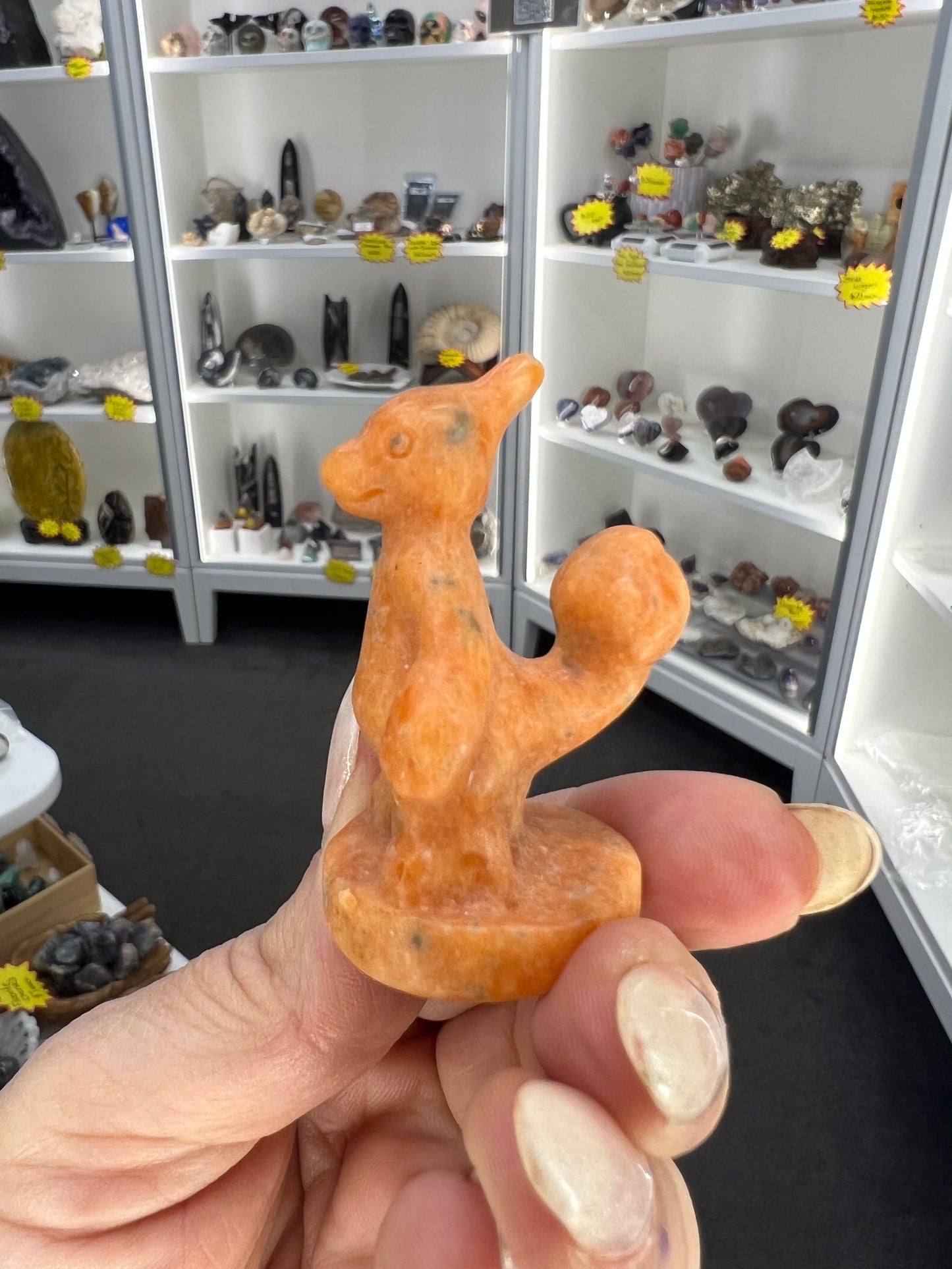 Sunstone Character Carving