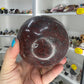 Red Onyx Sphere on Stand