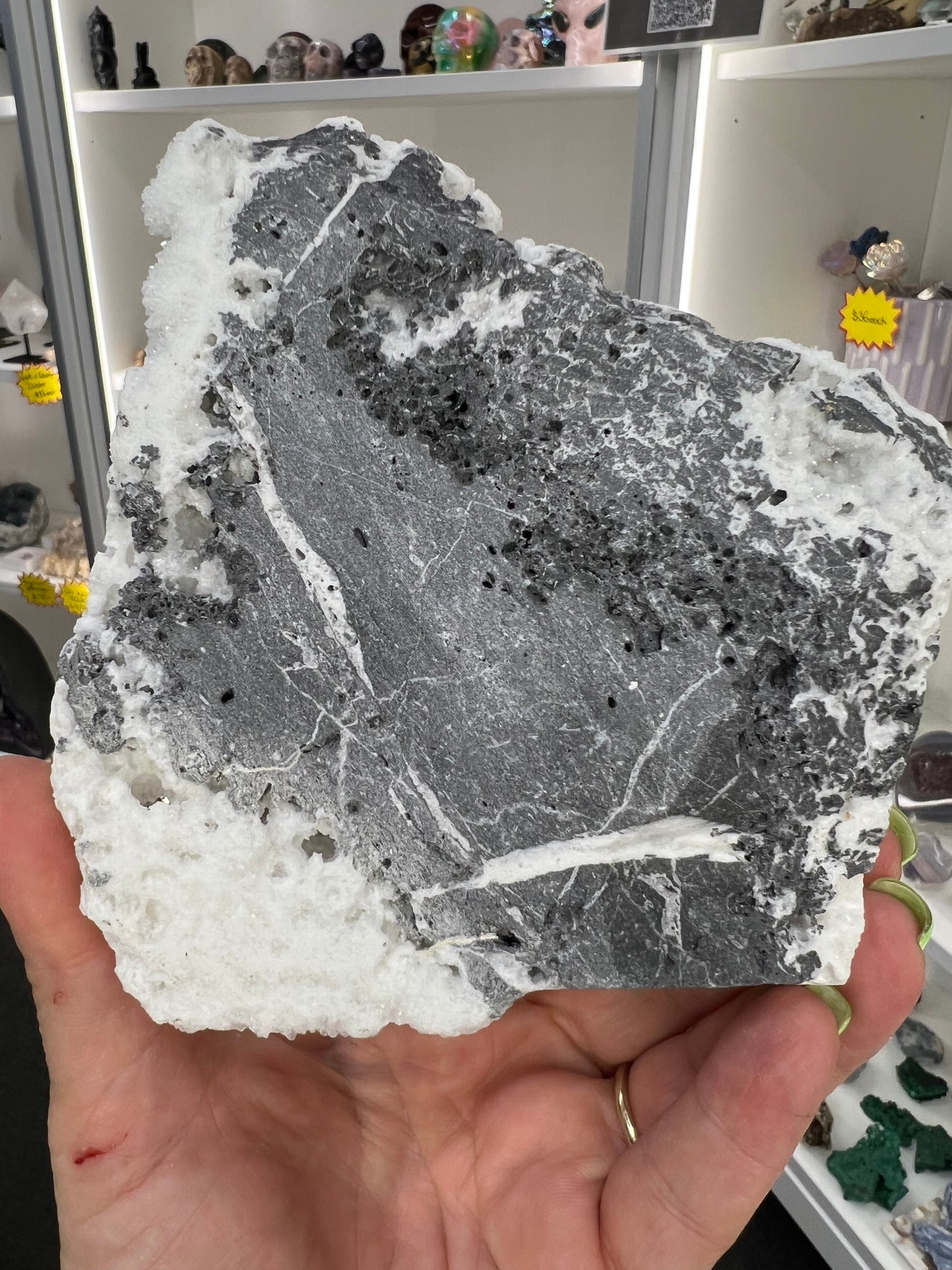 Himalayan Snow Quartz Specimen