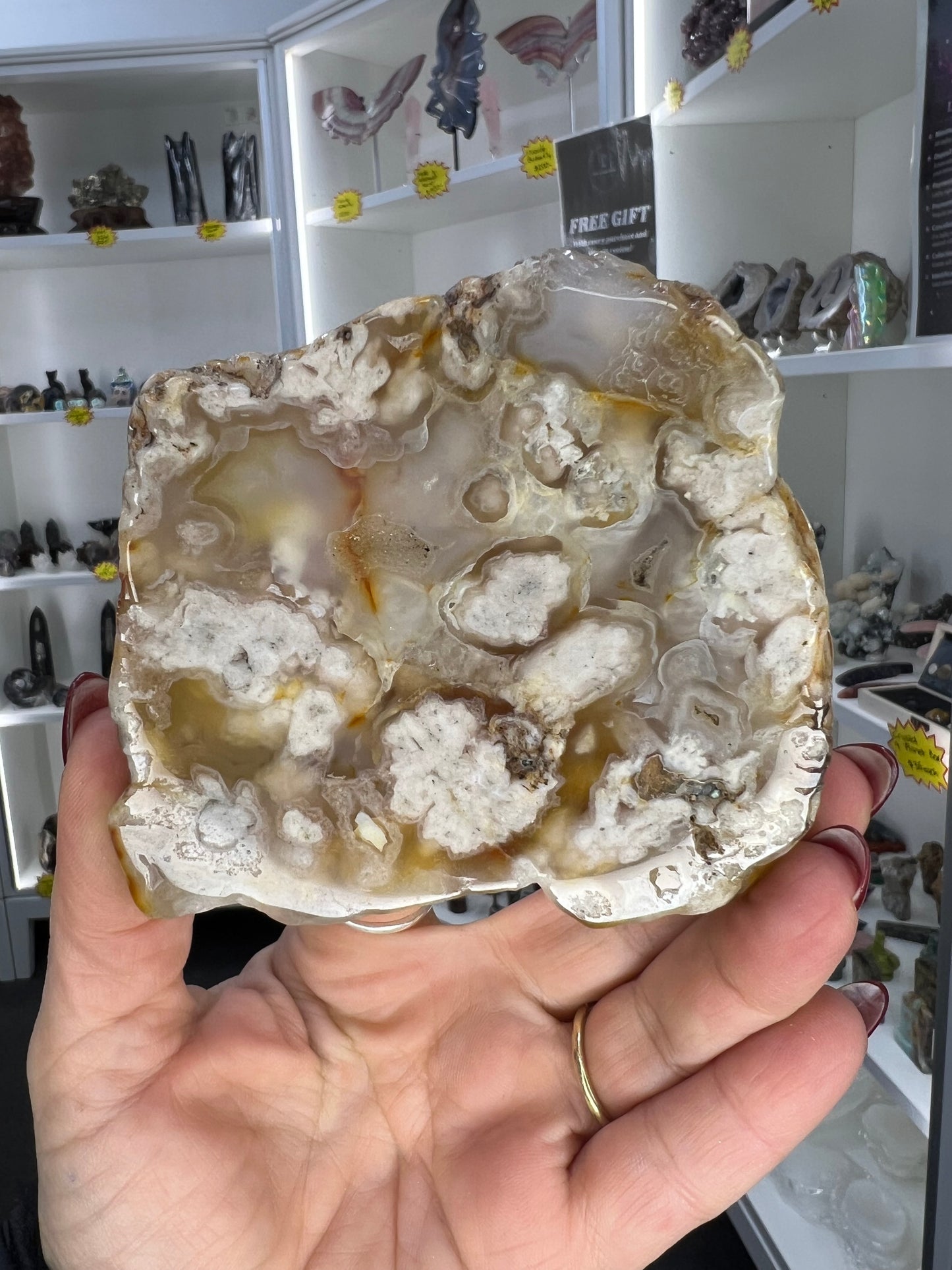 Flower Agate Slab
