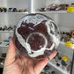 Red Onyx Sphere on Stand