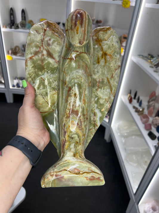 Green Onyx Angel