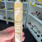 Yellow Banded Fluorite Tower