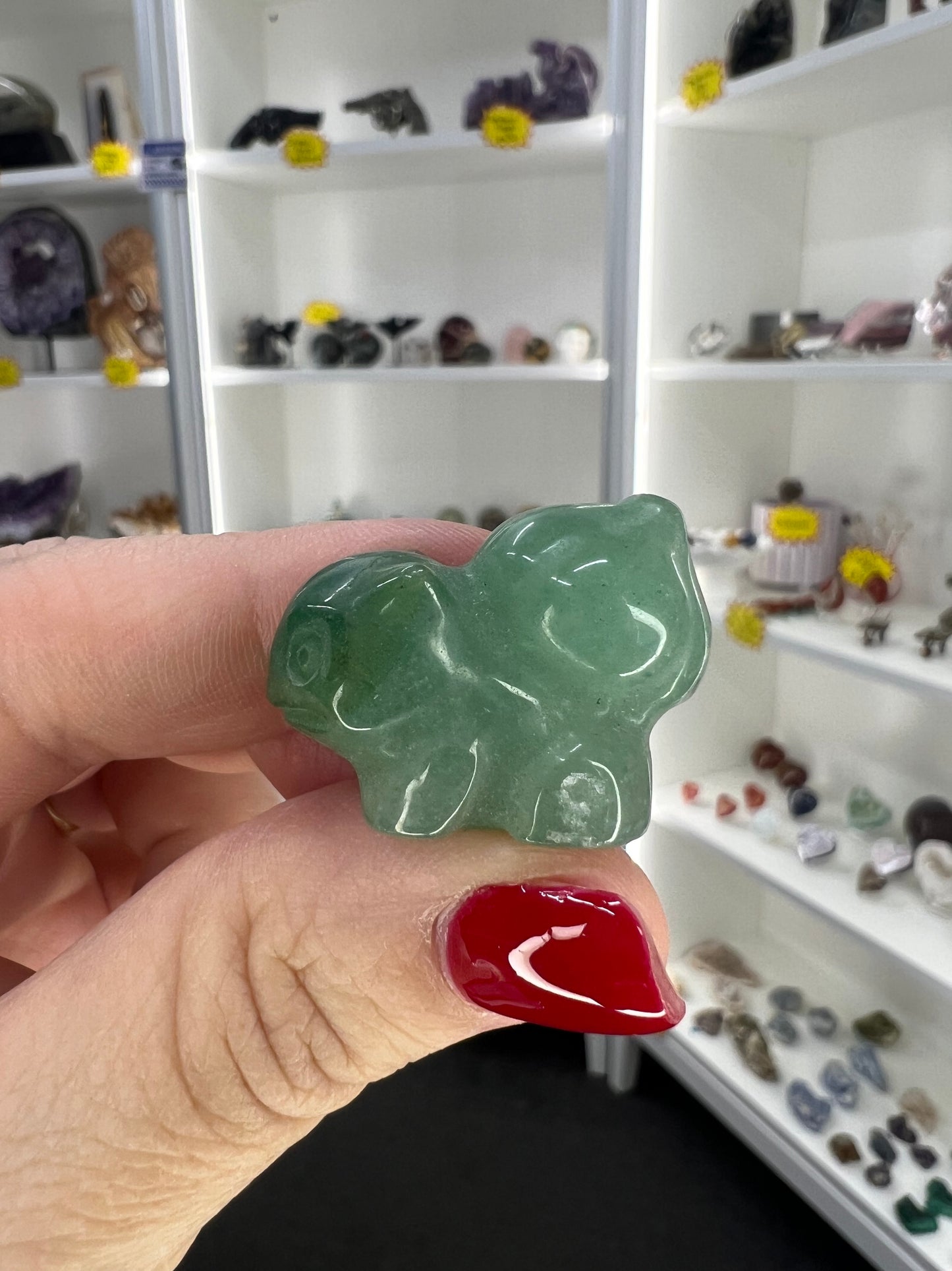 Green Aventurine Bulbasaur