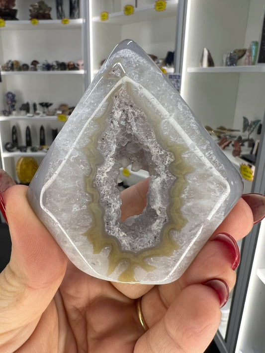 Druzy Agate Freeform