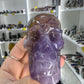 Crazy Lace Amethyst Skull