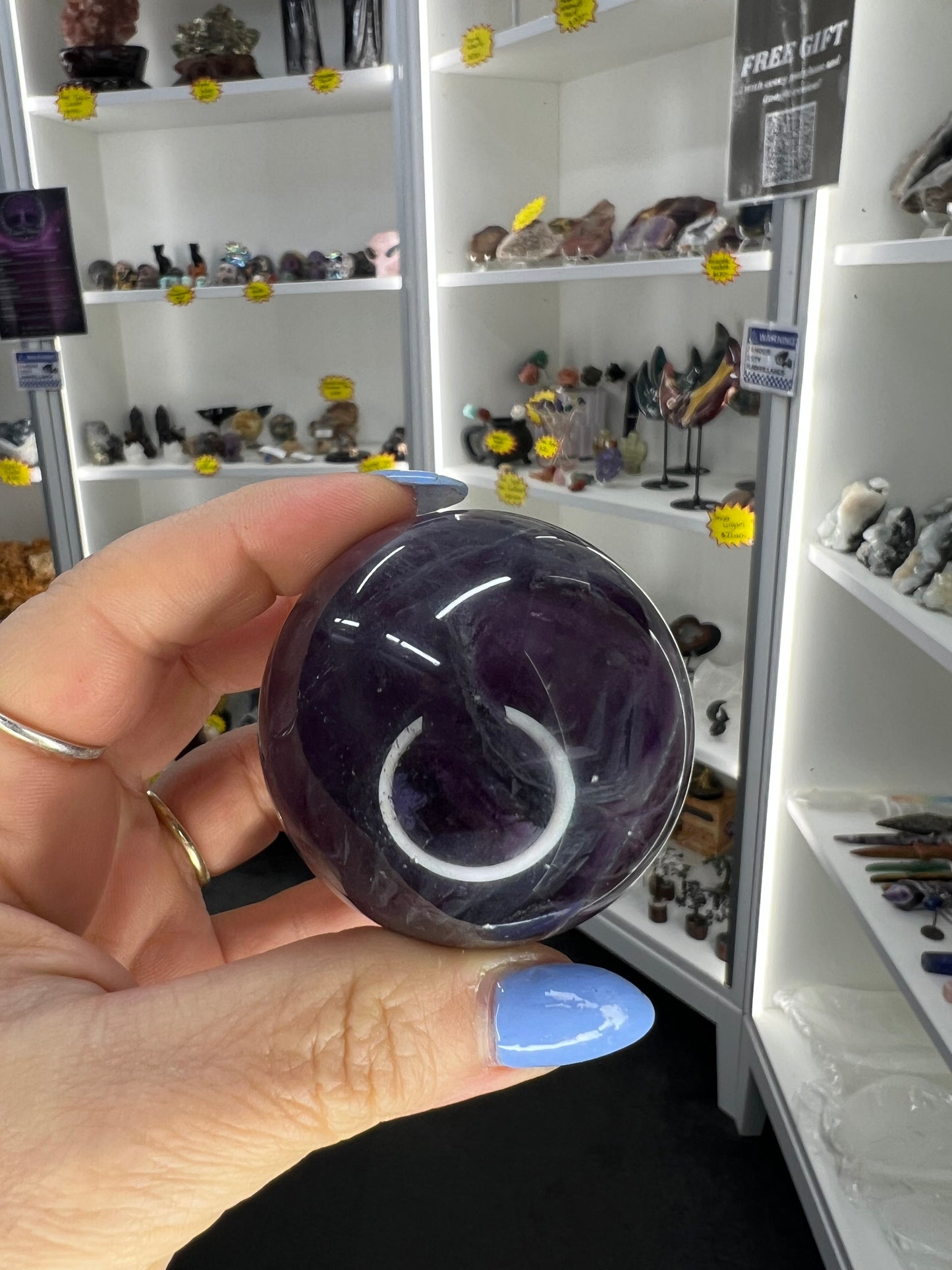 Fluorite Sphere with Stand