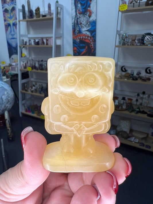 Honey Calcite SpongeBob