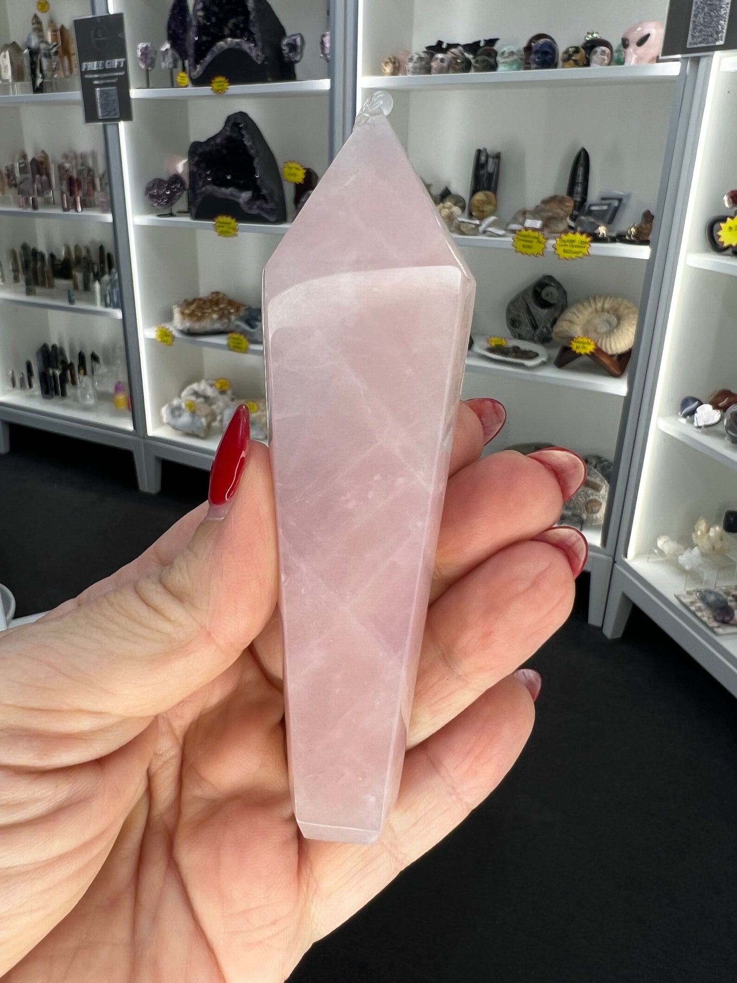 Rose Quartz Pipe